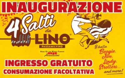 Inaugurazione 4 SALTI DA LINO a Torino si balla da Linopassamilvino