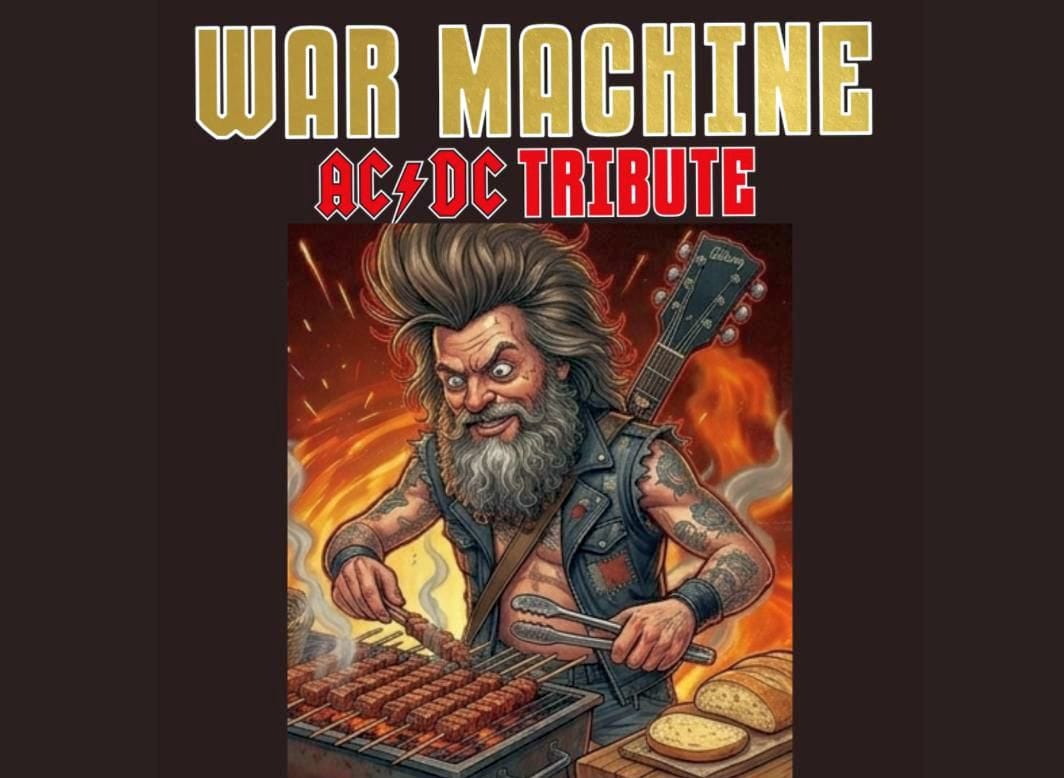 concerto-war-machine-torino-17-maggio-2026-acdc-tribute-rock-ristorante-linopassamilvino concerto War Machine ACDC tribute band a Torino il 17 maggio 2026. Entrata libera con consumazione gradita nel grande spazio estivo di Linopassamilvino, di fronte ad Allianz Juventus Stadium a Torino Nord