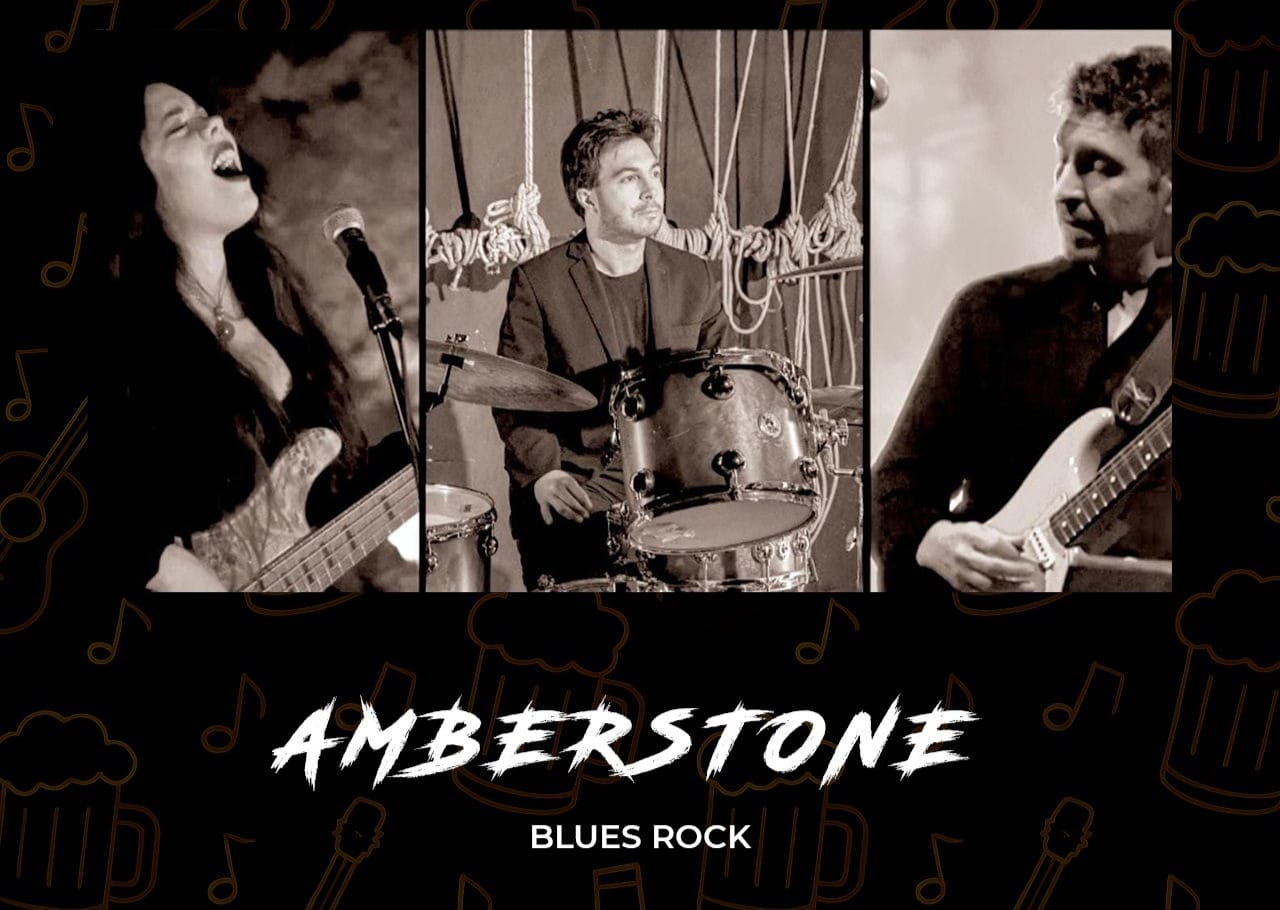 concerto Amberstone a Torino, musica blues e soul . Entrata gratuita con consumazione gradita al ristorante Linopassamilvino di fronte allo stadio Allianz Juve Stadium di Torino